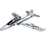 Macium RC Flugzeug Spielzeug, 717mm Wingspan EPO Handwurf RC EDF Jet Aircraft Fighter RC Flugzeug RTF
