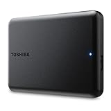 Toshiba Canvio Partner 1TB Portable 2,5' Externe HDD, USB 3.2 Gen 1, kompatibel mit Mac und Windows, USB-betrieben
