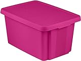 CURVER Aufbewahrungsbehälter mit Deckel Box Ordnungbox 45L rosa