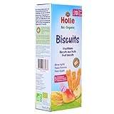 Holle - Bio-Biscuits Birne Apfel - 125 g - 12er Pack