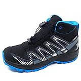 Salomon XA Pro V8 Mid ClimaSalomon Waterproof Kinder Trailrunning-Schuhe, Präzise Passform, Grip und Schutz, Sportlicher Look, Black, 33