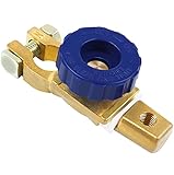 Bolatus Batterietrennschalter Batterie trennschalter 12V/24V Batteriehauptschalter Autobatterie Schalter Batterieschalter Hauptstromschalter für Auto Truck Boot Fahrzeug