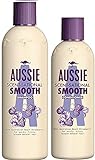 Aussie Scent-Sational Duo Shampoo 300 ml + Conditioner 250 ml zum Glätten und Zähmen der Locken