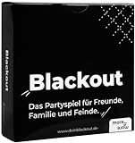 Blackout - das Partyspiel für Freunde, Familie und Feinde - Perfekt für jeden Spieleabend mit Freunden - Kartenspiel für JGA, WG Party, für Silvester oder als Geschenk