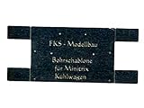 FKS-Modellbau 160-100-15-1 - Bohrschablone für Umrüstsatz Kühlwagen Arnold + Minitrix -N-