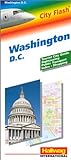 Hallwag City Flash, Washington D.C.: Maßst. 1 : 12.000 und 1 : 178.000 (City Flash Maps)