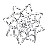 Spinnennetz Metall Stanzformen Schablonen Halloween Handwerk Stanzformen zum Prägen Scrapbooking DIY Papierkarten Fotoalbum Dekor
