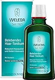 WELEDA Bio Belebendes Haar-Tonikum, Naturkosmetik Haaröl zur Vermeidung von Haarausfall und Förderung von Haarwachstum, Pflege für kräftiges Haar und eine gesunde Kopfhaut | 100 ml (1er Pack)