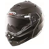 Caberg Klapphelm Duke Smart Schwarz Motorrad Helm, 30860091, Größe M (57/58 cm)