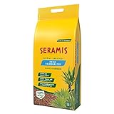 Seramis Spezial-Substrat für Palmen, 15 l – Pflanzen Tongranulat, Palmenerde Ersatz zur Wasser- und Nährstoffspeicherung, für Innen und Außen, Rotbraun