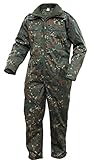 Brandit Panzerkombi Einteiler Winter-Overall - incl. herausnehmbarem Thermo-Unterziehkombi, Gr.S, fleck