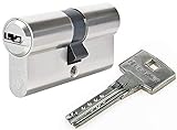 ABUS Bravus.2000 Doppelzylinder 30/30 inkl. 5 Schlüssel - Wendeschlüssel-Sicherheitszylinder - Sicherungskarte - Patentschutz bis 2030
