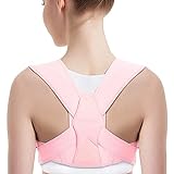 Rücken Geradehalter, Verstellbare Schultergurt Haltungskorrektur Rücken Damen für Clavicle Unterstützung und die Bereitstellung von Schmerzlinderung von Nacken, Schulter und oberen Rücken (L/XL)