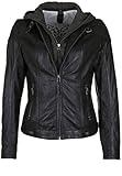 Mauritius Cacey LEGV Frauen Lederjacke schwarz L 100% Leder Basics, Biker, Casual W