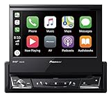 Pioneer AVH-Z7200DABAN, inkl. DAB-Antenne, 1-DIN-Multimedia Player, ausklappbarer 7-Zoll ClearType-Touchscreen, Smartphone-Anbindung, Apple Car Play, Android Auto, USB, Bluetooth, 13-Band-EQ Schwarz