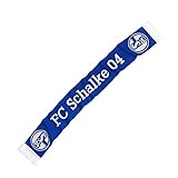 FC Schalke 04 Fan Schal Classic, Weiß Blau, L