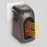 LIVINGTON Handy Heater – Kompakte Steckdosenheizung mit 2 Stufen – energiesparendes Heizgerät für schnelle Wärme – Mini Heizung mit 12h Timer und Abschaltautomatik