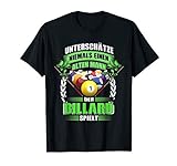 Herren Billard Snooker Spruch Geschenk 8 Ball Pool Billiard Cue T-Shirt