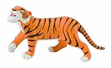 Bullyland 12376 - Spielfigur, Walt Disney Das Dschungelbuch, Tiger Shir Khan, ca. 5 cm, ideal als Torten-Figur, detailgetreu, PVC-frei, tolles Geschenk für Kinder zum fantasievollen Spielen