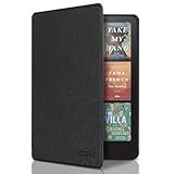 CoBak Hülle für 7' Kindle Paperwhite 12. Generation 2024 und Kindle Colorsoft Signature Edition 7 Zoll - Völlig Neue Smart Cover mit Auto Schlaf/Aufwach, Schw