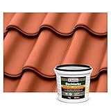 Isolbau Dachfarbe - 7 kg RAL Farbe Fassadenfarbe Nano Dachlack Sockelfarbe auf Wasserbasis - Lösemittelfrei, Wasserdicht, UV-beständig - Zieg