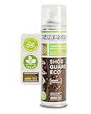 FIBERTEC Shoe Guard Eco, 100% PFC-freies Imprägnierspray für Leder- und Textilschuhe, 200ml ohne Treibg