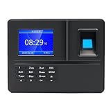 Zeiterfassungsgerät Fingerabdruck-Anwesenheitsmaschine LCD-Anzeige USB-Fingerabdruck-Anwesenheitssystem Time Clock-Mitarbeiter-Check-In-Recorder