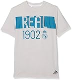 adidas Jungen Real Madrid T-Shirt, Greone/Vivtea, 152