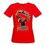 Spreadshirt Game of Thrones Logo Frauen Bio-T-Shirt, M, Rot
