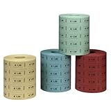 Herlitz 10733368 - Wertmarke 1 Euro 5x1000 Abrisse, farb