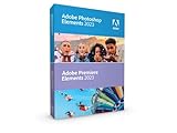 Adobe Photoshop & Premiere Elements 2023|Bundle| 1 Gerät | PC/Mac | unbefristet | Box inkl. Aktivierungscode