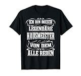 Hausmeister Legende Facility Manager Hauswart T-Shirt