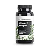 Vitamin B Komplex – 365 Tabletten für 12 Monate – Premium-Rohstoff Quatrefolic® – mit Bioaktiv-Formen & 2 Kofaktoren – vegan, hochdosiert – unabhängig laborgeprüft