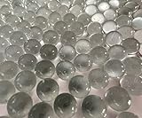 190 Stück klare Glasmurmeln Murmeln 16mm Glas-Steine Murmel Vasen-Füllungen transparent Murmeln Glitzersteine Dekoschalen Murmelspiel Glas