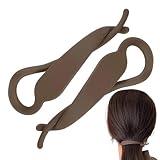 Banana Claw Clip - 2 Stücke Griffkamm Haarklammer - Stylishes Nicht Rutschfestes Haarzubehör Für Frauen Mädchen Für Alltag Schule Party Urlaub C
