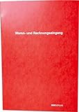 RNK 30032 - Wareneingang & Rechnungseingang, Buch mit 60 Seiten, mit Einteilung nach Waren- oder Kalkulationsgruppen, DIN A4
