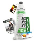 NOVUSAN Horizontalsperre – Injektionsflasche zur Abdichtung von feuchten Wänden & Keller | für 10m Wand | DIY Mauertrockenlegung von innen | Mauerwerk trockenleg