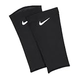 Nike Unisex Guard Lock Elite Football Schienbeinschoner Stutzen, Black/White/White, L