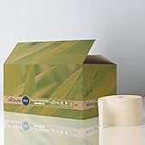 oecolife Toilettenpapier Box BAMBUS, 3-lagig, 12 Rollen á 250 Blatt, Großpackung, superweich, plastikfrei verpackt, vegan, nachhaltiges Klopapier
