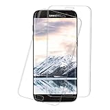 WINCHEO [2 Stück] Schutzfolie für Samsung Galaxy S7 Edge, 9H Härte, Blasenfrei, Anti-Fingerabdruck, Anti-Kratzen Klar Glas Displayfolie, 3D HD Gehärtetem Glas für Galaxy S7 Edge,Transparent