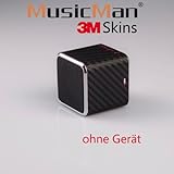 MusicMan Mini Sticker, Skin, Aufkleber Carbon Black S-16MINI Original MusicMan Zubehör…