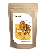 nur.fit by Nurafit BIO Reisprotein-Pulver 1kg mit 90% Proteingehalt – Reiseiweißpulver aus kontrolliert biologischem Anbau - natürliches veganes Proteinpulver ohne Zusatzstoffe – vegan Protein