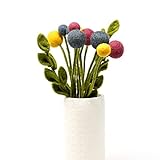 Én Gry & Sif Filzblumen, einzigartige Scandi Deko, liebevoll handgemachte Blumen aus Filz I Blumenstrauß Josi