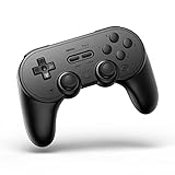 8Bitdo Pro 2 Bluetooth Controller for Switch, PC, macOS, Android, Steam & Raspberry Pi (Black Edition)