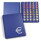 SAFE 7807 Spiral Euro Album TOPset | Eindrückalbum | Euro Münzen Sammelalbum aller Länder | Münzsammelalbum | Euromünzalbum | für Ihre Coin Collection | 210 x 235