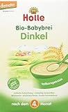 Holle Bio-Babybrei Dinkel, 3er Pack (3 x 250 g)