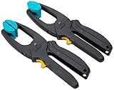 wolfcraft Ratschenzwinge MINI I 3453000 I Für das Arbeiten mit dosierbarer Spannkraft – ideal für Haushalt und Bastelprojek