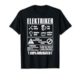 Elektriker Multitasker Handwerker Geschenk Elektromeister T-Shirt