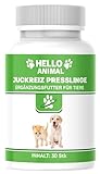 NEU: HelloAnimal® JUCKREIZ Presslinge für Hunde & Katzen, SOFORTHILFE bei Hautreizungen, pflegt Haut und Fell bei Läuse, Flöhe, Milben
