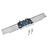 wolfcraft FKS 145 - Führungsschiene für Handkreissägen I 6913000 I für Schnitte bis 110 cm I für netzbetriebene und Akku- Handkreissäg